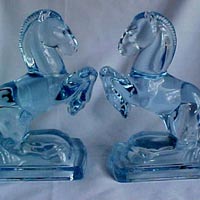 Unknown Rearing Horse Bookends