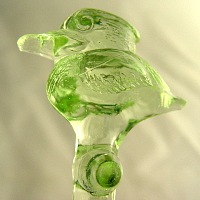 Unknown Duck Flower Frog Insert