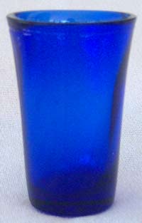 Unknown Cobalt Shot Glass
