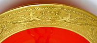 Maryland Glass Co. Dragon Etch