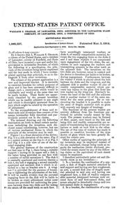 Lancaster Display Stand Patent 1089337-2