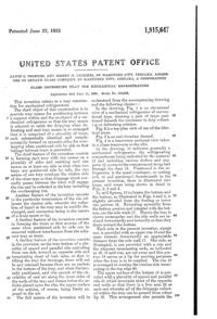 Sneath Refrigerator Tray Patent 1915647-2