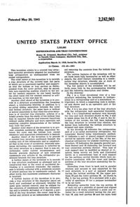 Sneath Refrigerator Tray Patent 2242903-2