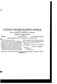 Sneath Dispenser Design Patent D 48060-2