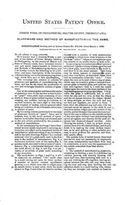 Phoenix Spiral Air-Trap Glass Patent  379089-3