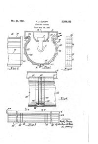 Phoenix Fluorescent Light Fixture Patent 2259152-1