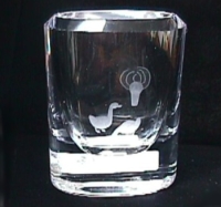 Edenfalk / Skruf Crystal Vase