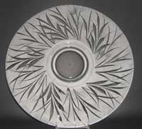 Fenton San Toy Etch on # 316 Plate