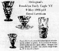 Royal Leerdam Glass Advertisement