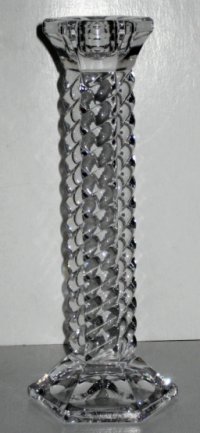 Bleikristall, Austria Twist  Candlestick