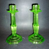 Unknown Deco Candlesticks