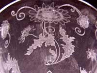 Fostoria # 324 Daisy Etch Variation