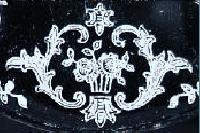 Fostoria # 327 Navarre Etch Close Up