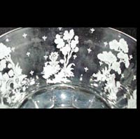 Fostoria # 335 Willow Etch