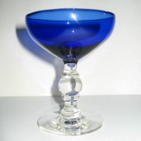 Central #2040 Bi-Color Saucer Champagne