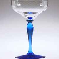 Tiffin #15015 Saucer Champagne