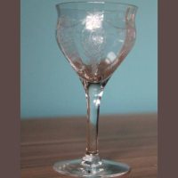U. S. Glass #14178 Stem w/ Adam Etch