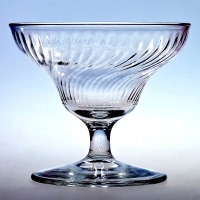 Heisey # 438 "Spiral Optic" Sherbet