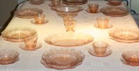Macbeth-Evans American Sweetheart Table Setting