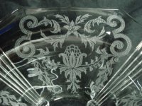 Heisey # 492 King House Etch