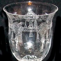 Heisey # 170 Cleopatra Etch