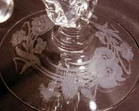 Heisey # 508 Floral Etch