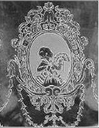 Heisey # 503 Minuet Etch