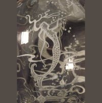 Heisey # 469 Mermaids Etch