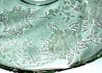 Heisey # 511 Gardenia Etch