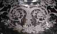 Heisey # 504 Tea Rose Etch