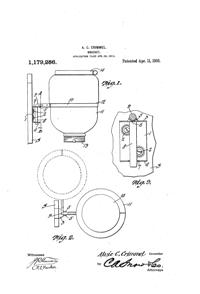 Sneath Dispenser Bracket Patent 1179286-1