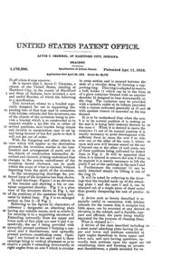 Sneath Dispenser Bracket Patent 1179286-2