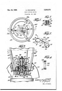 National Silver Deposit Ware Fruit Cutter Patent 2226372-1