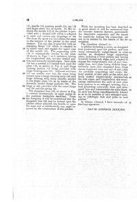 Jenkins Removable Top for Molasses Pitchers Patent 1344404-3