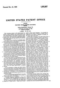 Vidrio Products Electric Cream Whipper & Drink Mixer Patent 1935857-2