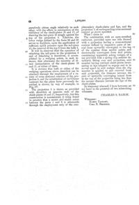 U. S. Glass Jug Top Patent 1375993-3