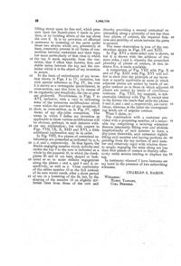 U. S. Glass Jug Top Patent 1389734-3