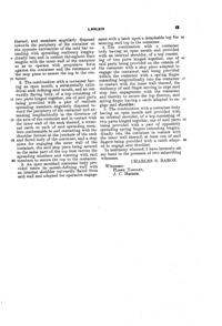 U. S. Glass Jug Top Patent 1500218-4