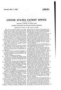 U. S. Glass Container Lid Patent 1899921-2