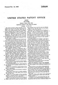 U. S. Glass Jar Lid Patent 2020494-2