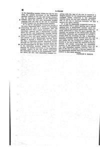 U. S. Glass Jug Top Patent 2158923-9