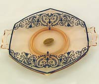 AnnLyn Silver Co Decoration on Unknown Six Sided Plate