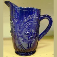 Reproduction Wreathed Cherry Pitcher