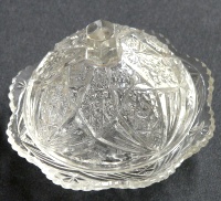 Reproduction Hobb's Star Child's Butter Dish w/ Cover