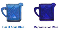Comparison of Hazel Atlas Cobalt to Repro Cobalt
