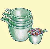 Ad for Jadeite Measuring Cup Set