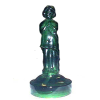 Reproduction Draped Lady Lamp