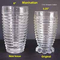 Hocking Manhattan Original and Repro Comparison