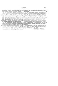 Weeks Inkstand Patent 1505985-4
