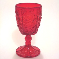 L. G. Wright Daisy & Button Goblet